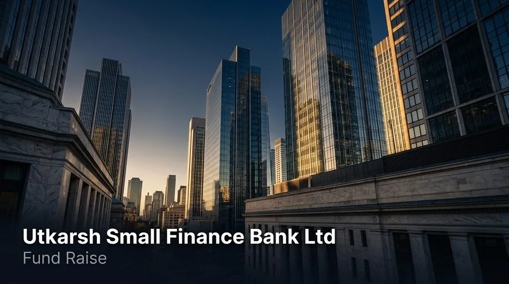 Utkarsh Small Finance Bank Approves ₹500 Crore Tier II Bond Issuance