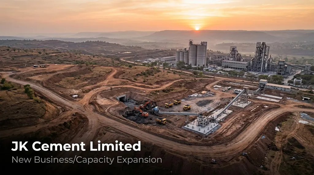 JK Cement Secures 981.75 Hectare Mahan Coal Mine Lease in Madhya Pradesh