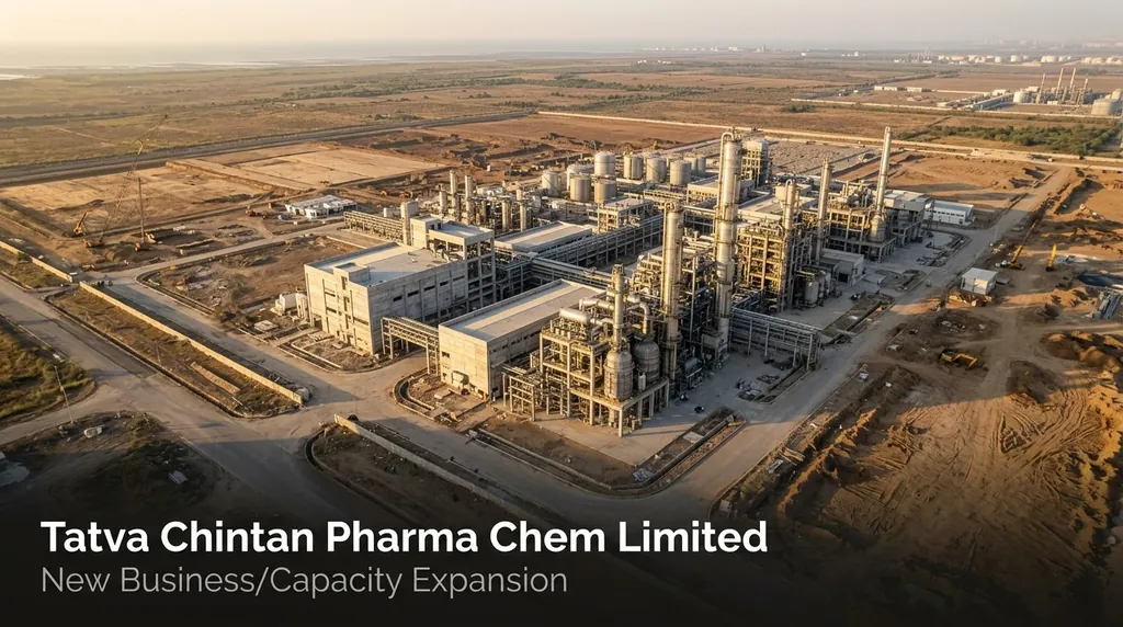 Tatva Chintan Pharma Chem Approves Rs 200 Crore Greenfield Expansion in Gujarat