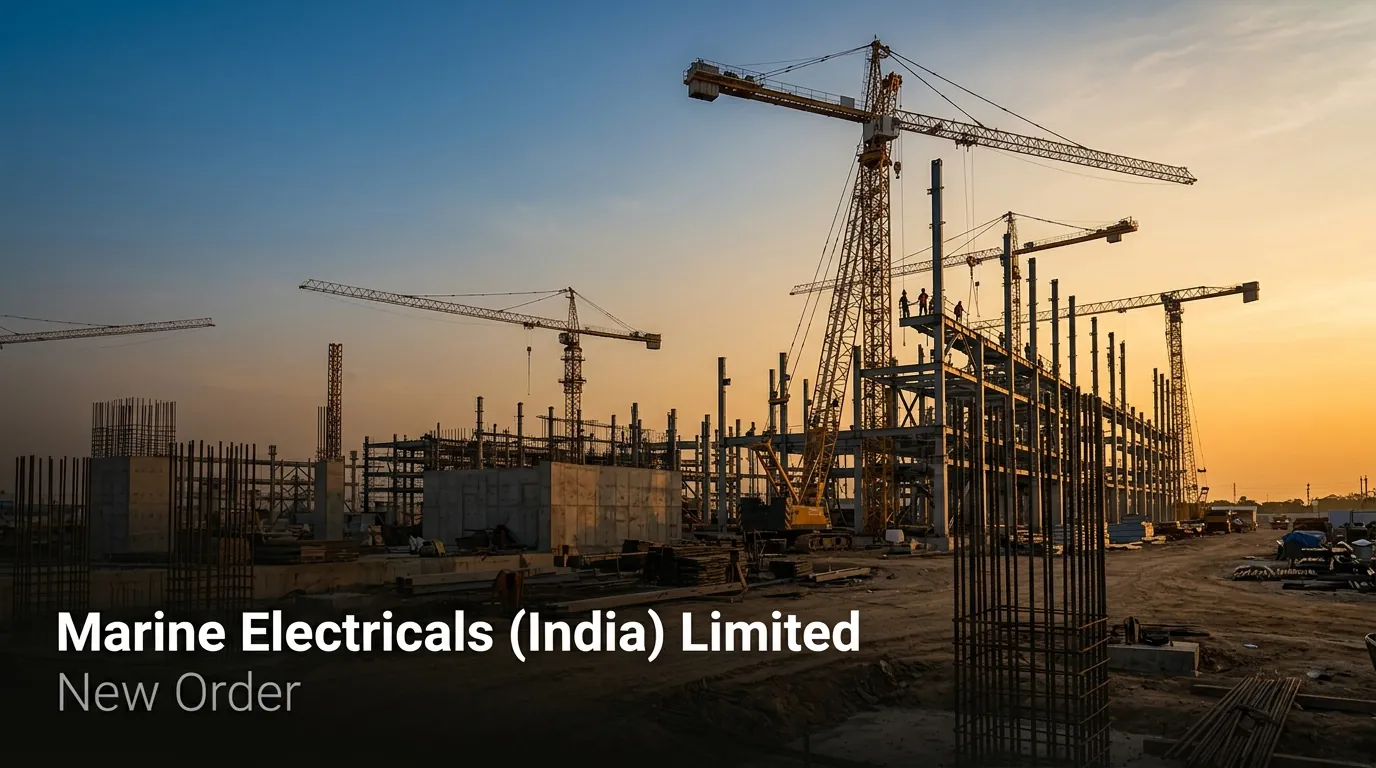 Marine Electricals Secures ₹229.73 Cr Order from Digital Edge for Power Systems