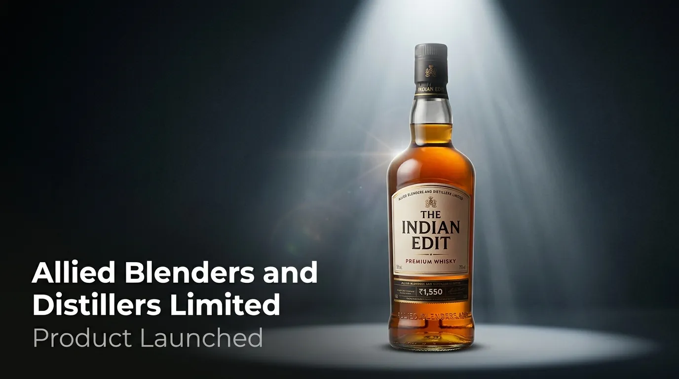 Allied Blenders and Distillers Launches ‘The Indian Edit’ Premium Whisky at ₹1,550