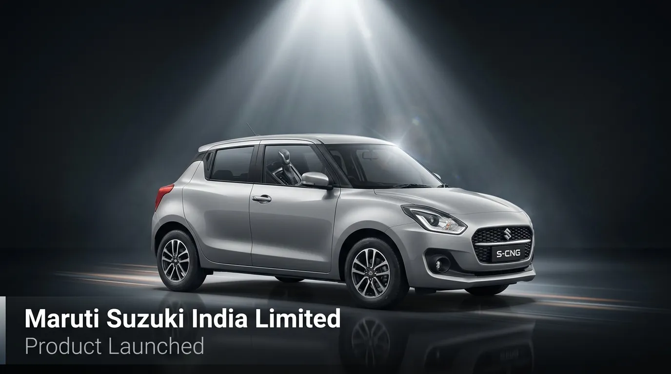 Maruti Suzuki Launches Automatic S-CNG Range Starting at ₹7.92 Lakh Under Auto Green Mission