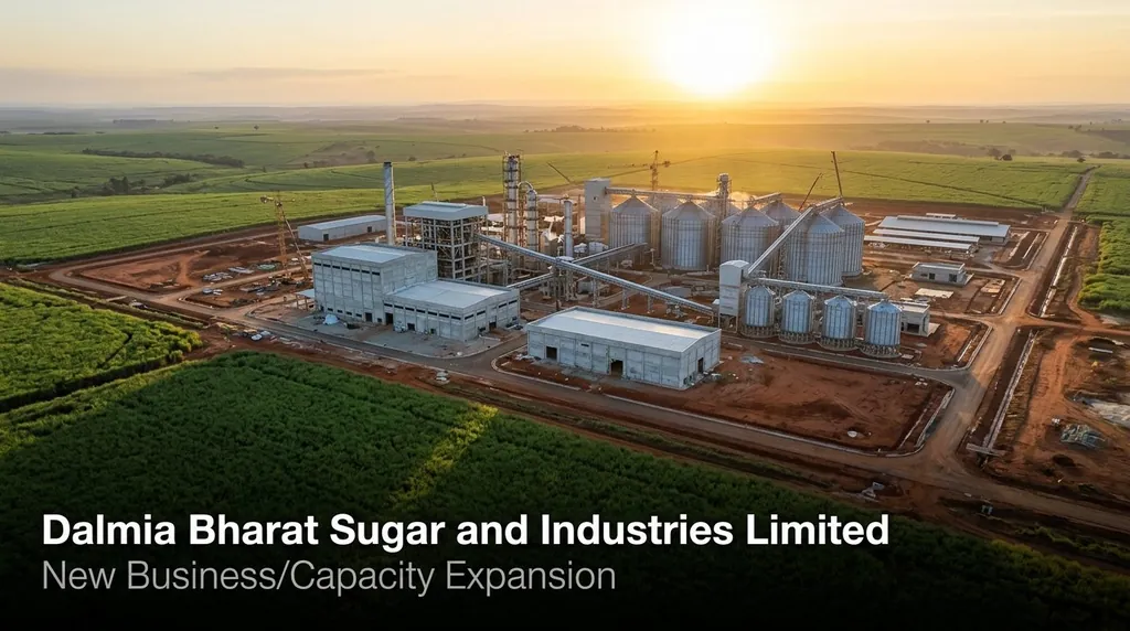 Dalmia Bharat Sugar Announces ₹1,254 Crore Integrated Expansion in Tanzania