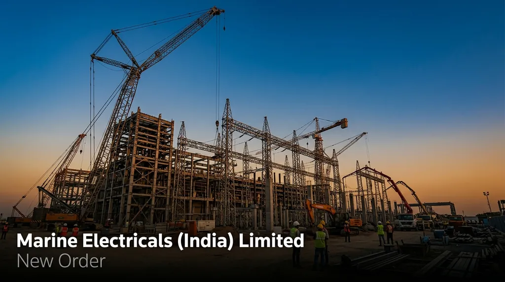 Marine Electricals Wins ₹141.74 Crore Power Distribution Order from Princeton Digital Group