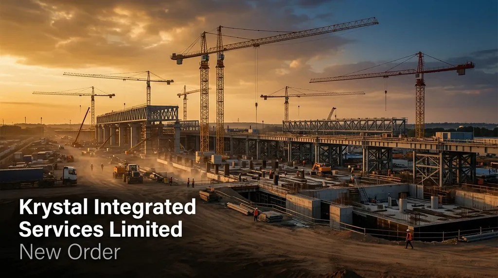 Krystal Integrated Services Bags Major Orders Worth ₹639 Crore from Government Bodies