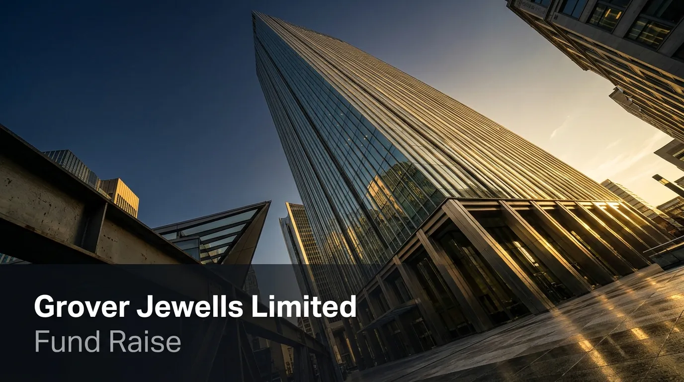 Grover Jewells Secures ₹30 Crore Credit Facility from Bandhan Bank to Support Operations