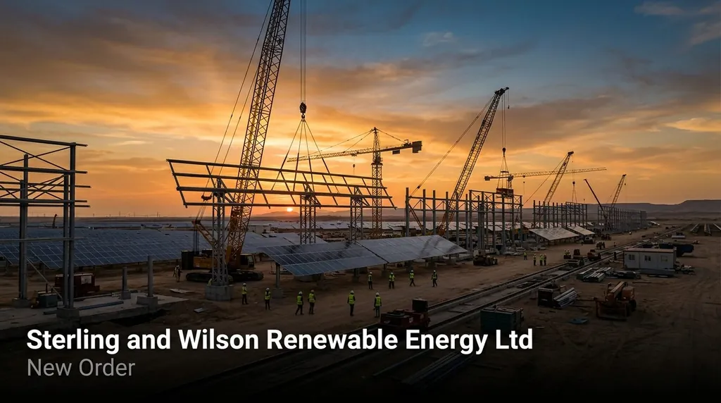 Sterling and Wilson Renewable Energy Wins ₹5,034 Crore Mega Solar Project in Egypt