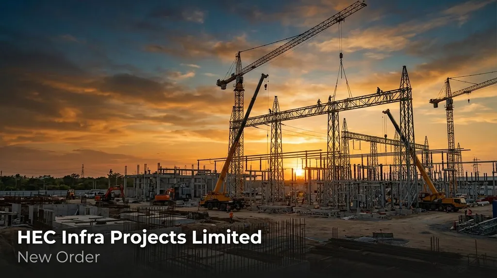 HEC Infra Projects Secures ₹44.87 Crore Substation Order from Power Grid Subsidiary
