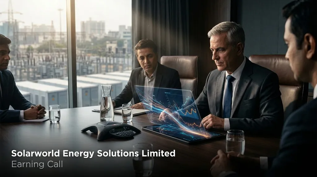 Solarworld Energy Solutions Q4 PAT Jumps 420% to ₹49.1 Cr as Order Book Hits ₹2,813 Cr
