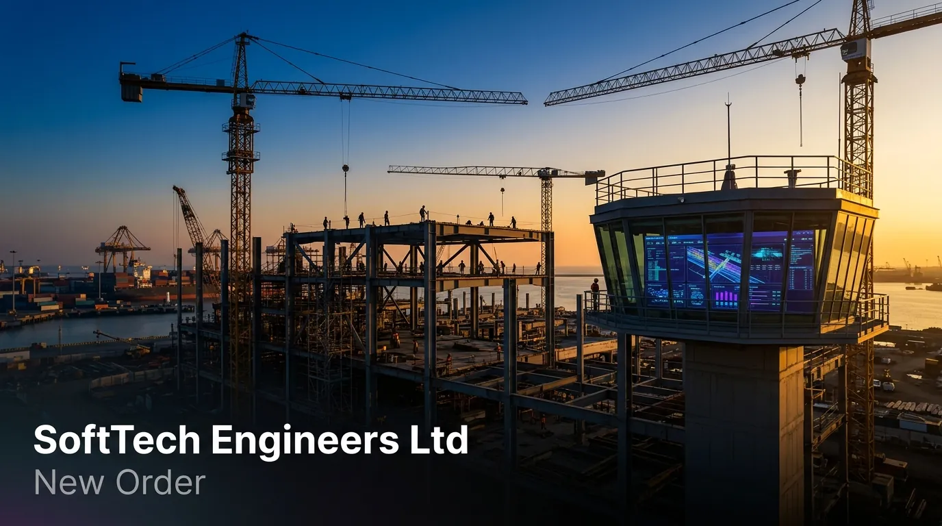 SoftTech Engineers Bags ₹92.95 Crore AI Digital Twin Project from JNPA