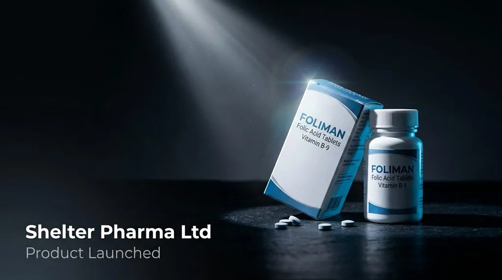 Shelter Pharma Launches FOLIMAN Folic Acid Tablets in International Markets