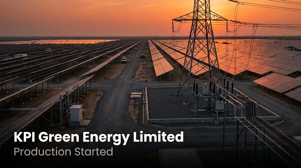 KPI Green Energy Commissions 200 MW Solar Plant for Coal India at Khavda