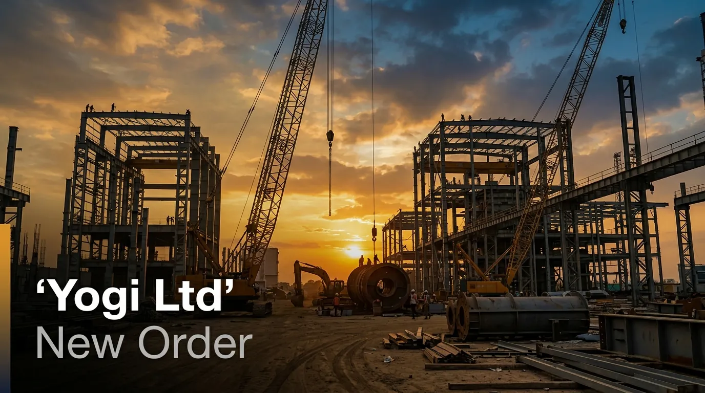 Yogi Ltd Secures ₹50.63 Crore Industrial Equipment Order from Companion Vinimay Trading