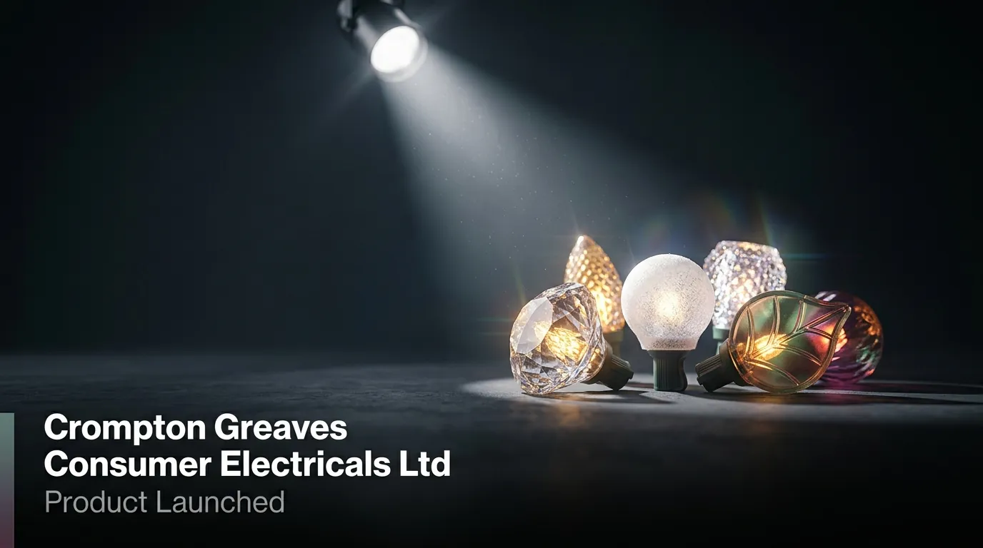 Crompton Launches Galaxy Festive Lights Range Starting at ₹799 for Festive Season