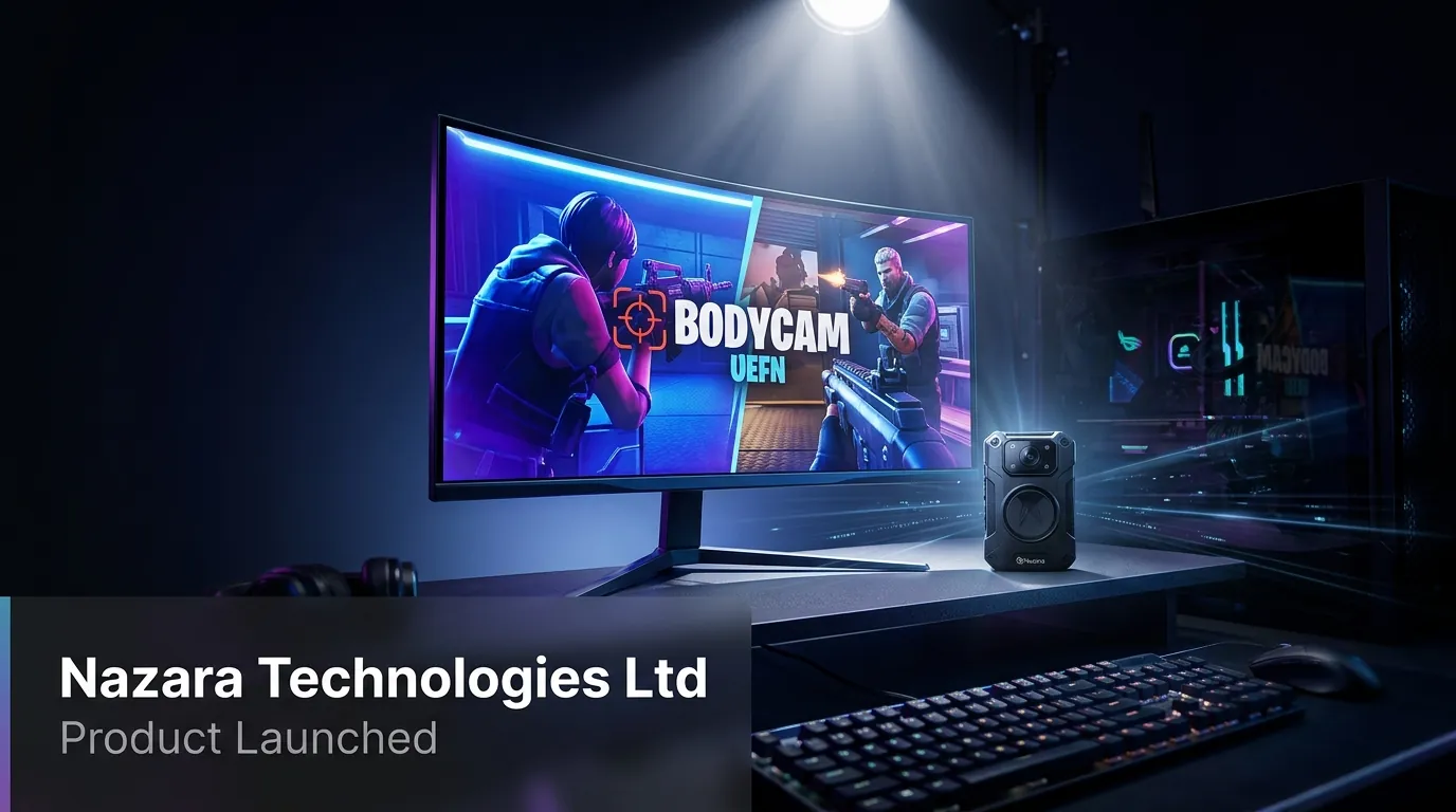 Nazara Technologies Launches Bodycam UEFN in Fortnite to Expand Global Gaming Reach