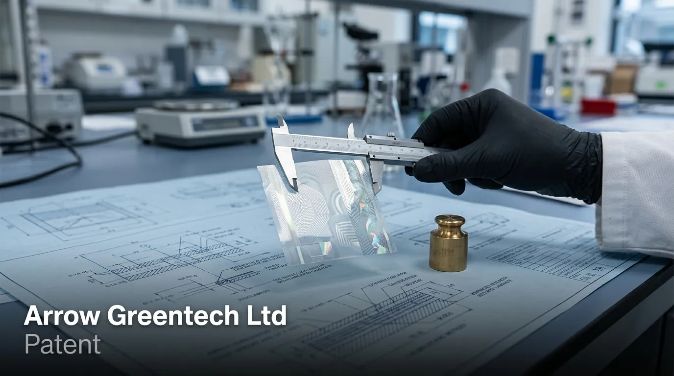 Arrow Greentech Secures Singapore Patent for Security Laminate Technology