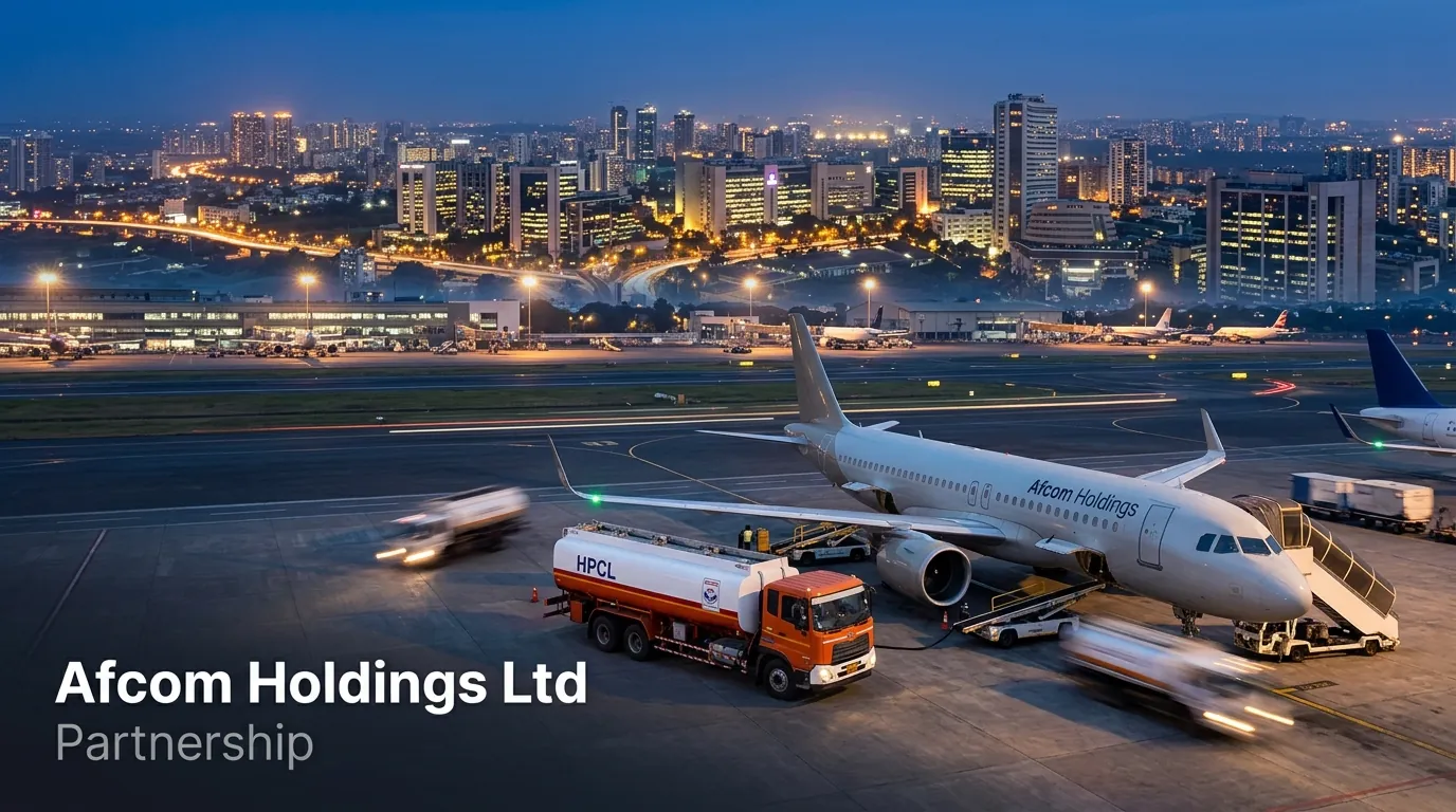 Afcom Holdings Signs Strategic Long-Term Aviation Fuel Supply Agreement with HPCL