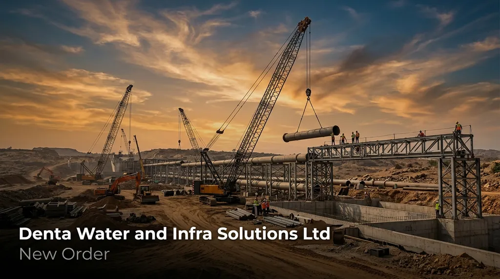 Denta Water and Infra Solutions Secures Two New Projects Worth Over ₹65 Crore