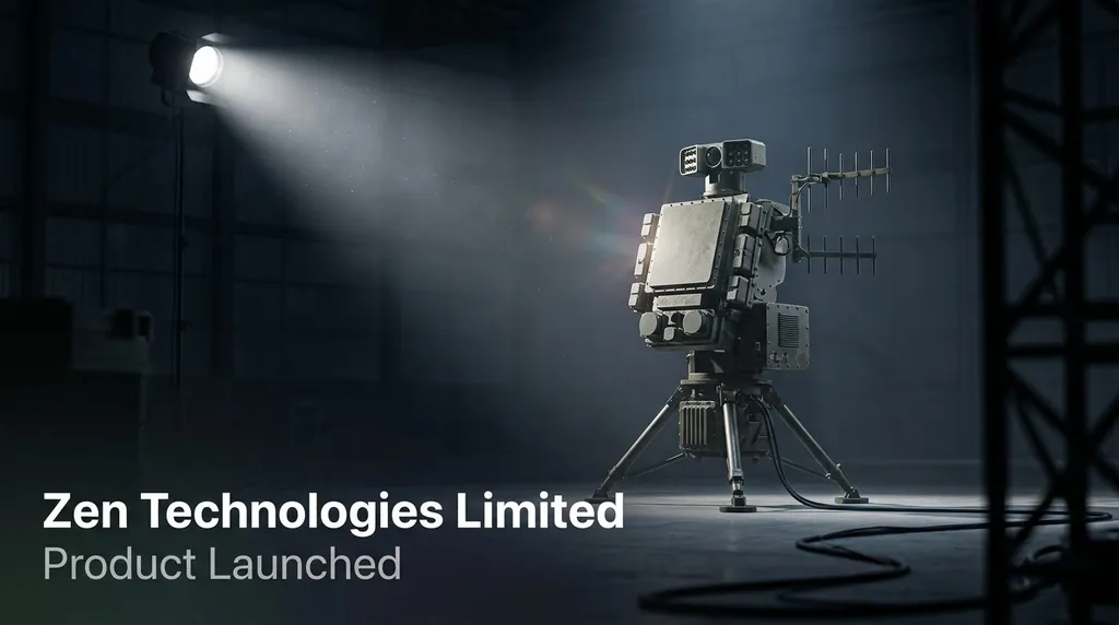 Zen Technologies Unveils India's First AI-Powered Anti-Drone System with 20km Radar Range