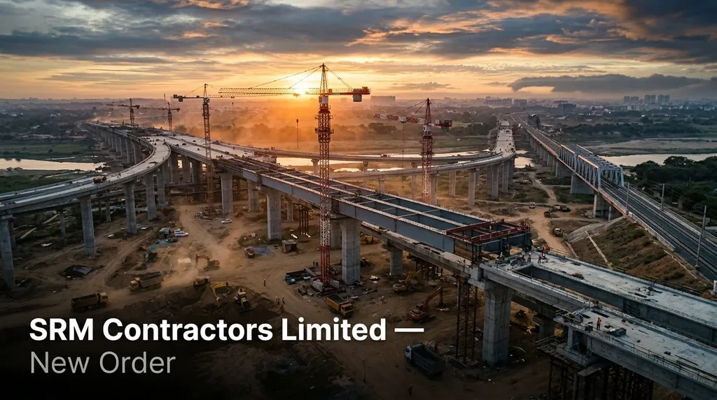 SRM Contractors Secures Infrastructure Orders Worth ₹500.99 Crore from Railway and Road Agencies