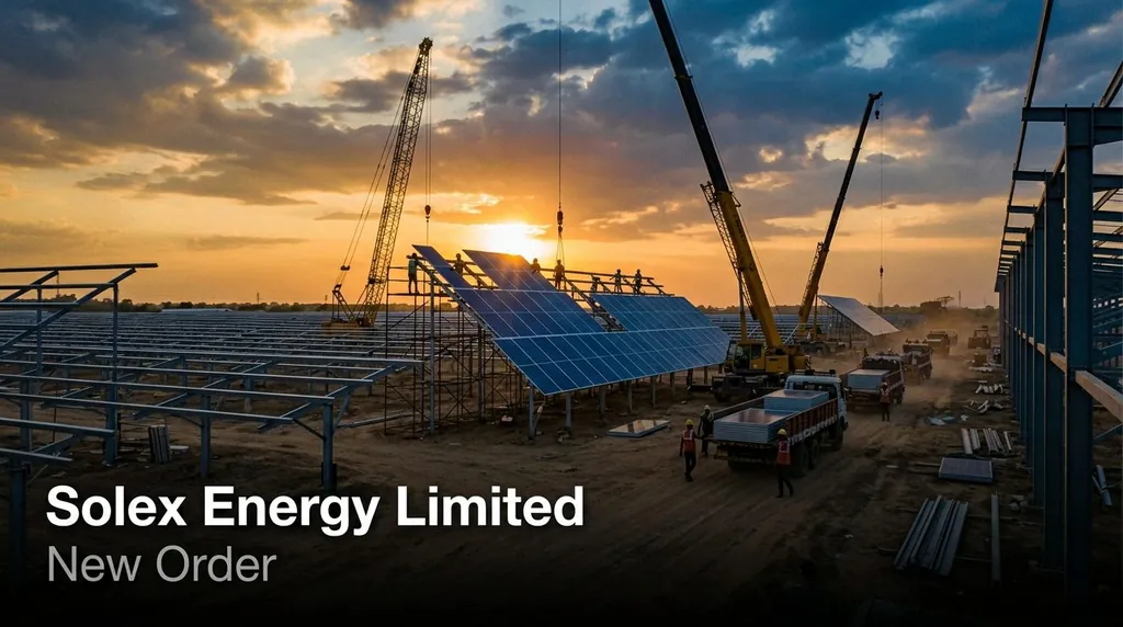 Solex Energy Wins ₹628.37 Crore Order for N-Type TOPCon Solar Modules