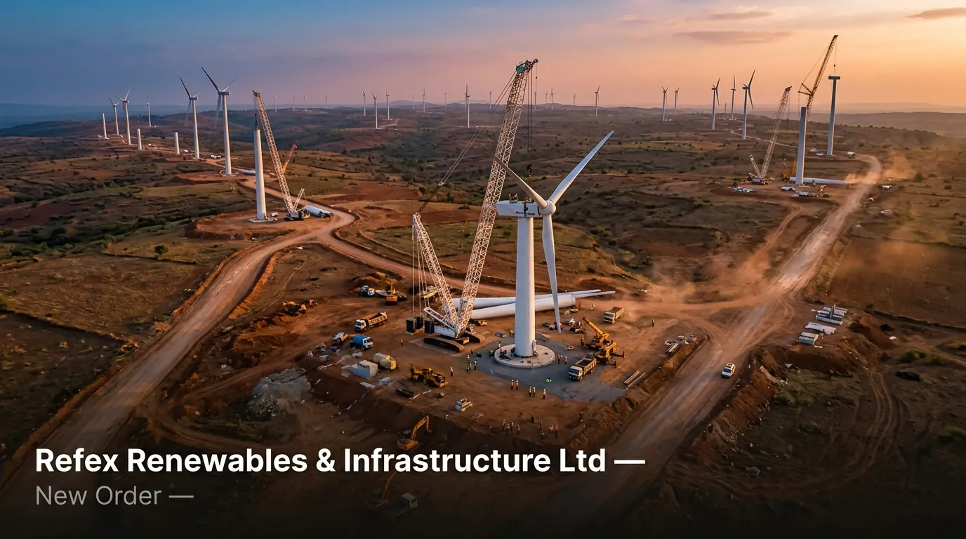 Refex Renewables Subsidiary Secures 80 MW Wind Power Project from SJVN Limited