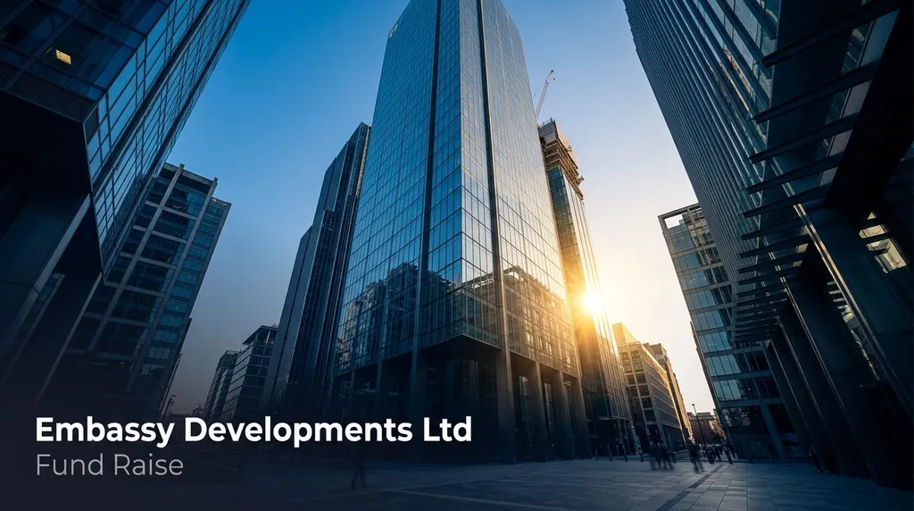 Embassy Developments Approves ₹1,170 Crore Fund Raise via NCD Issuance