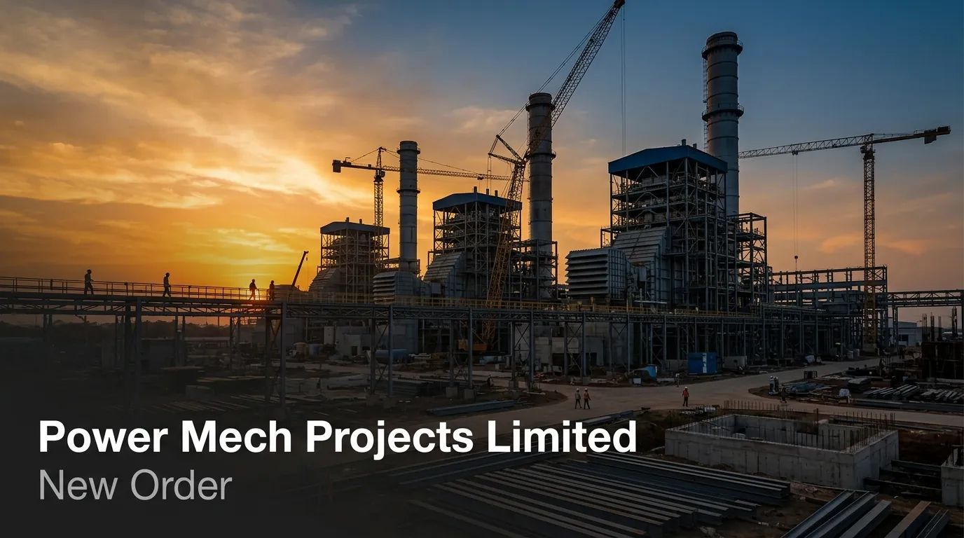 Power Mech Projects Secures ₹970 Crore O&M Contract from Vedanta Power for Sakti Plant