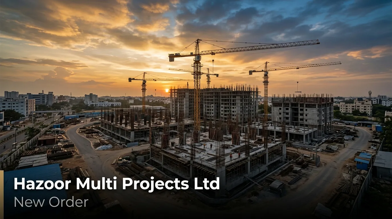 Hazoor Multi Projects Wins ₹207.45 Crore Residential Order in Chennai from TVS Emerald SPV