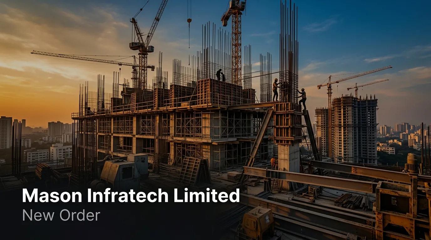 Mason Infratech Limited Secures ₹73.26 Crore High-Rise Project in Mumbai
