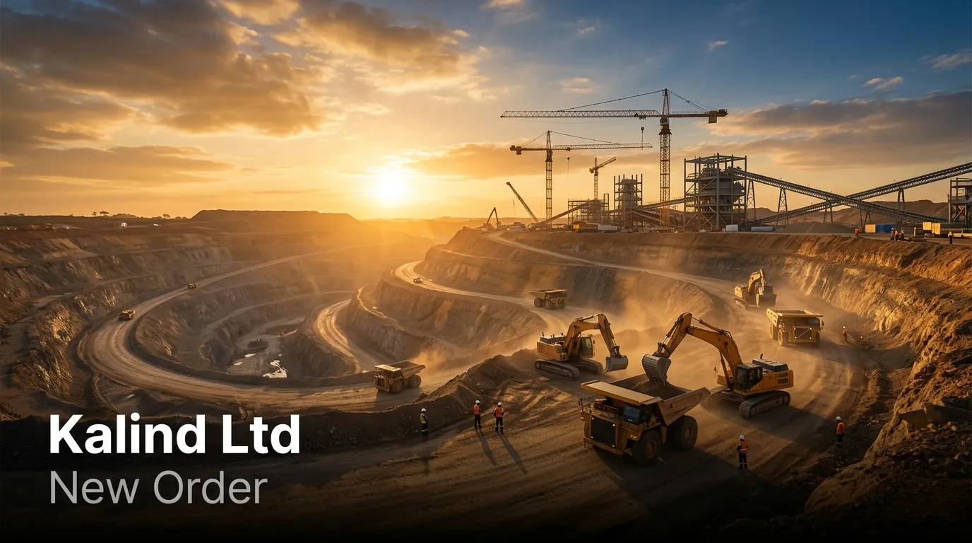Kalind Limited Bags ₹50 Crore International Mining Equipment Contract in Ghana
