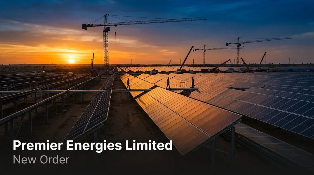 Premier Energies Secures ₹3,011 Crore Order for 1,846 MW Solar Cells and Modules