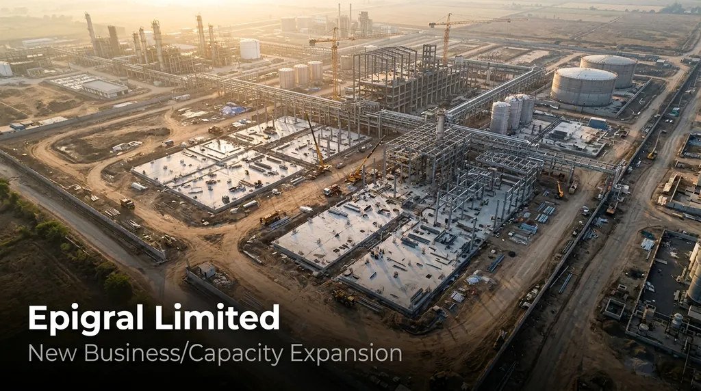 Epigral Limited to Invest ₹600 Crore for New Epoxy Resin Facility in Dahej