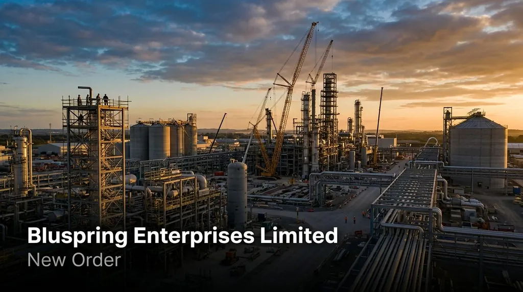 Bluspring Enterprises Secures ₹1,437.17 Crore O&M Order from Vedanta Aluminium