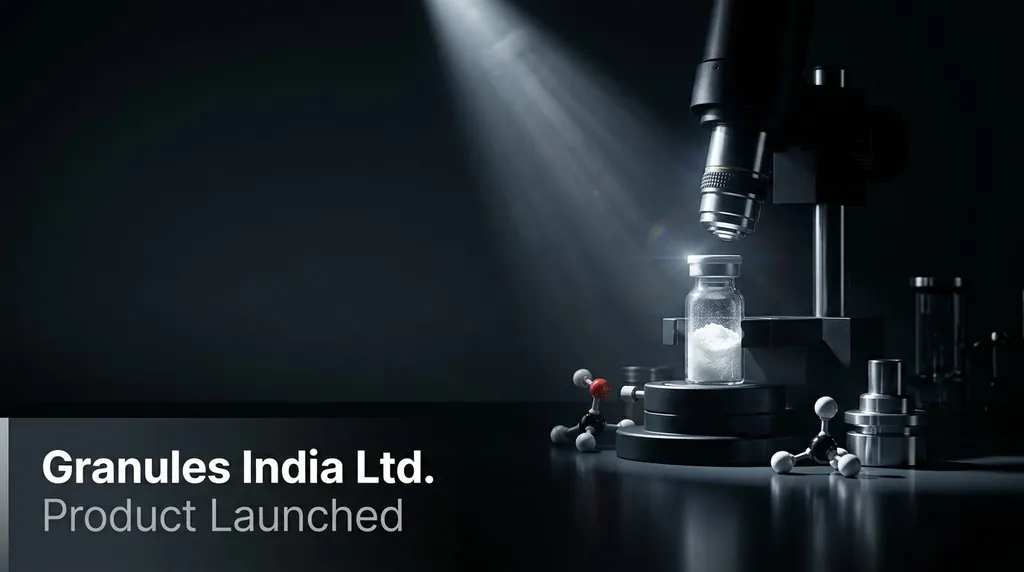 Granules India Secures Sole First-to-File Status for Sodium Oxybate Generic in US