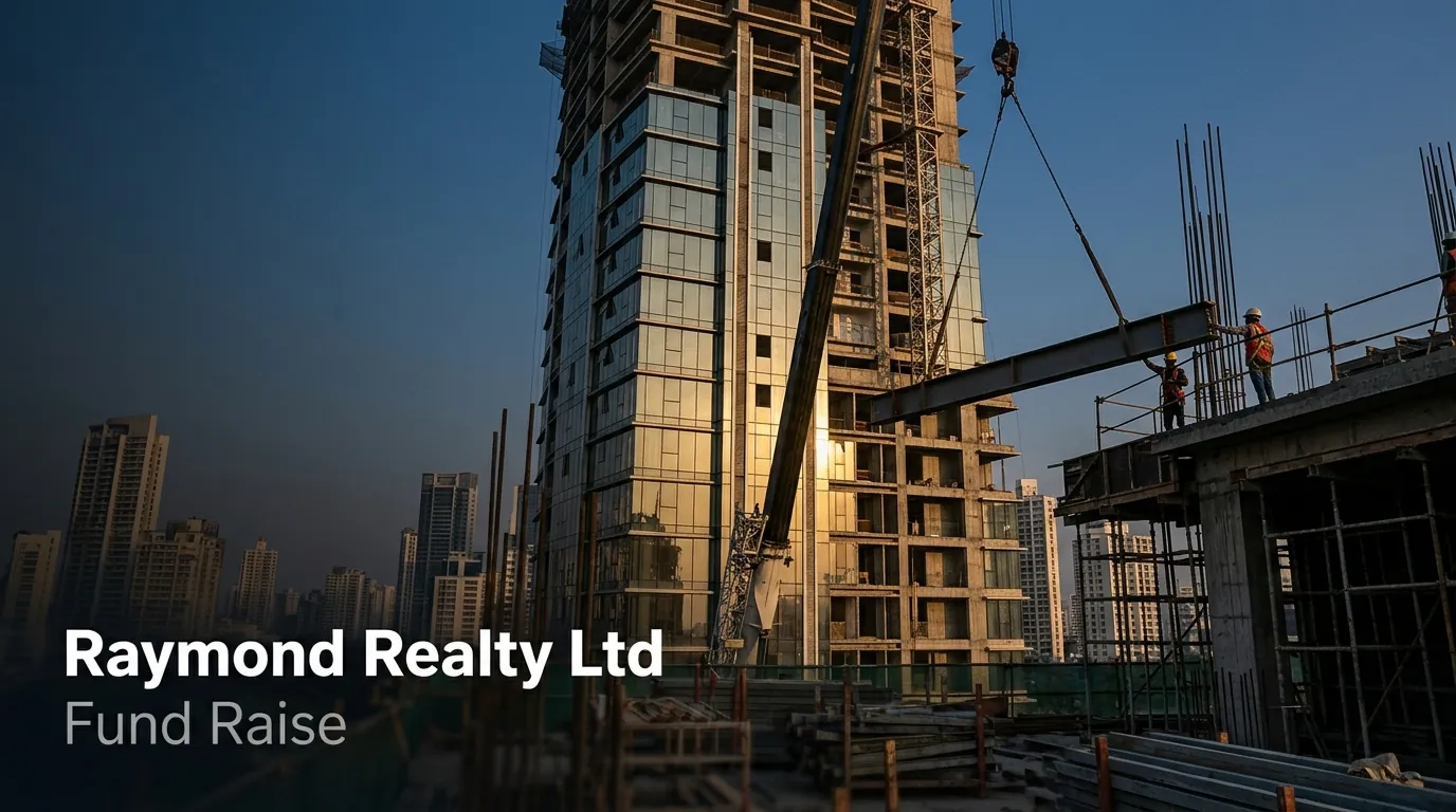 Raymond Realty Board Approves ₹409 Crore Fund Raise Via Convertible Warrants