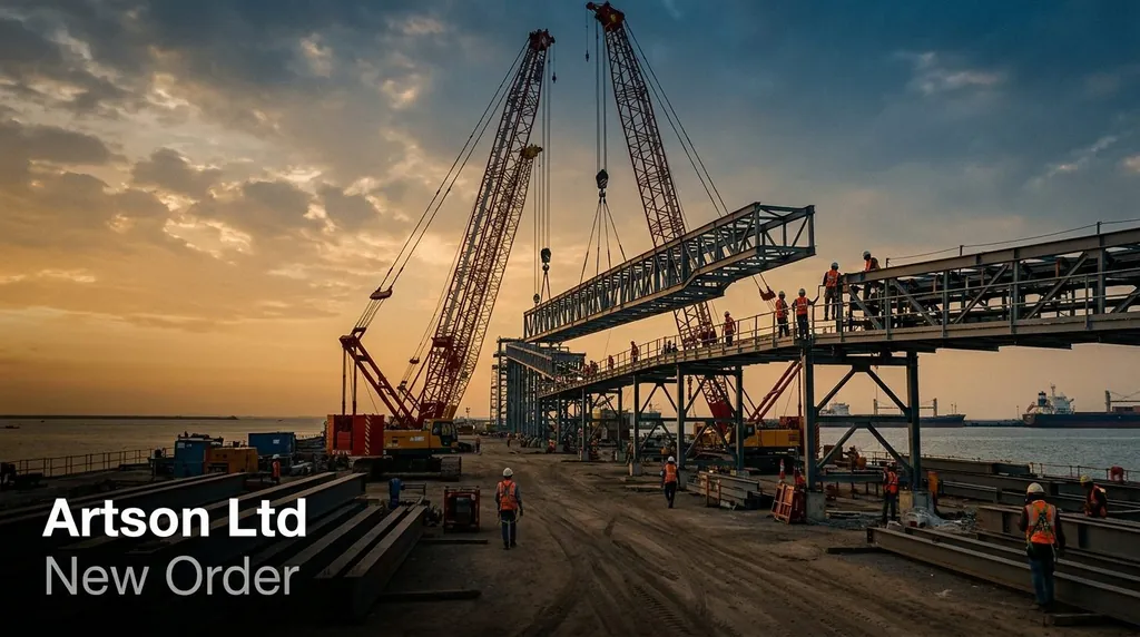Artson Ltd Secures ₹14.63 Crore Structural Order for JSW Jaigarh Port