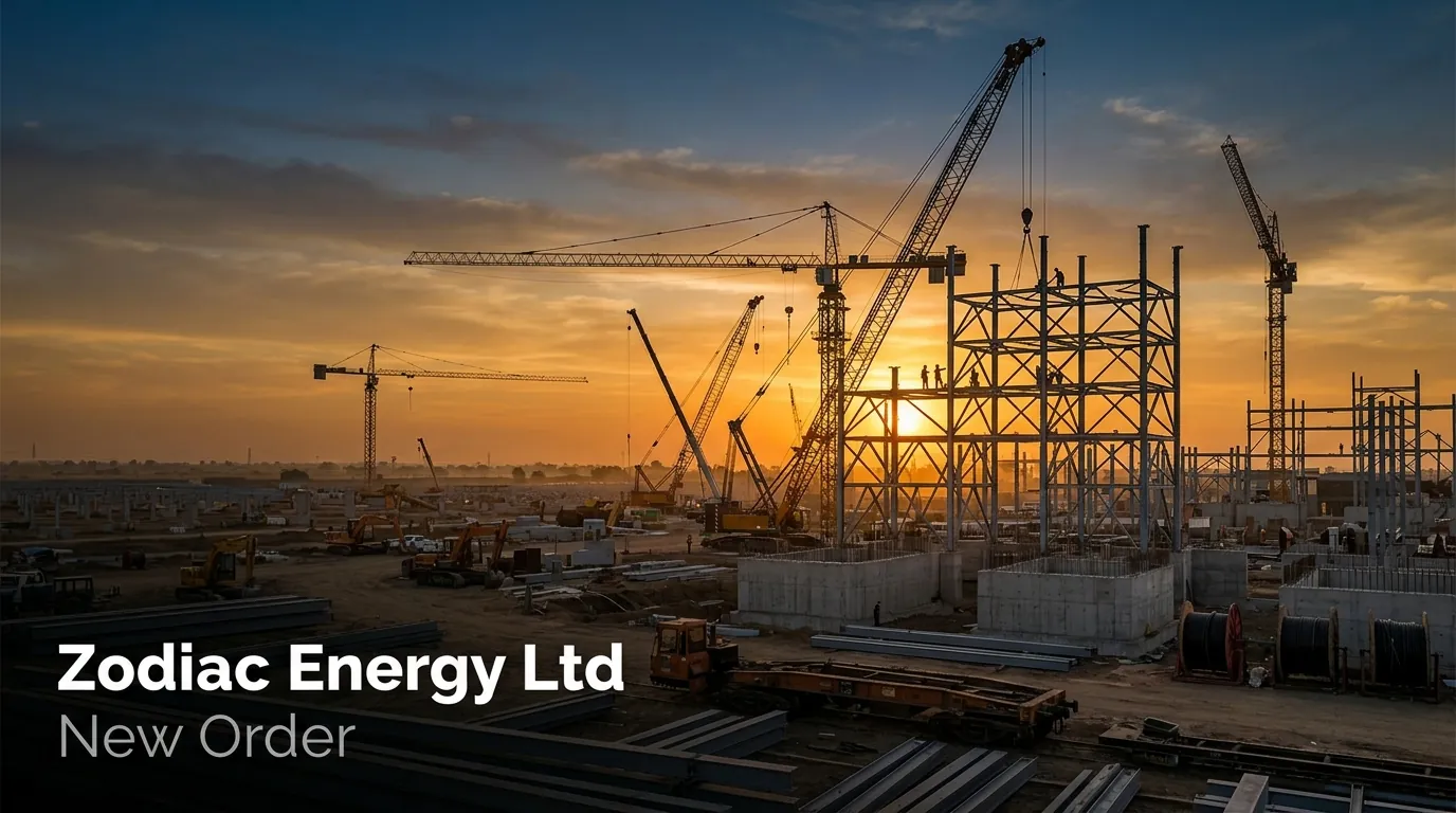 Zodiac Energy Secures Solar Power Project Orders for 24,760 kWp in Gujarat