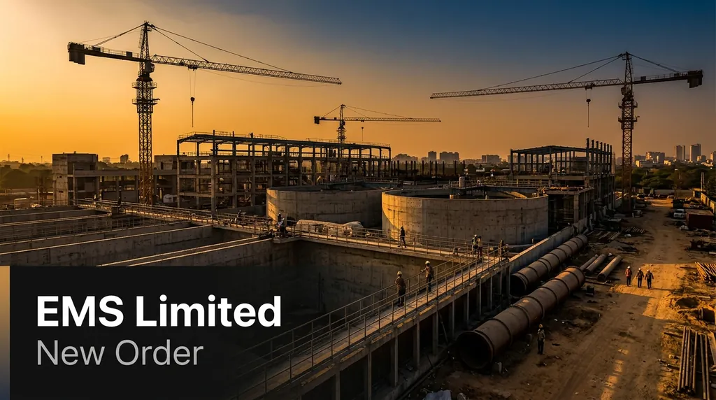 EMS Limited Secures ₹158.29 Crore Sewerage Project Order from Delhi Jal Board