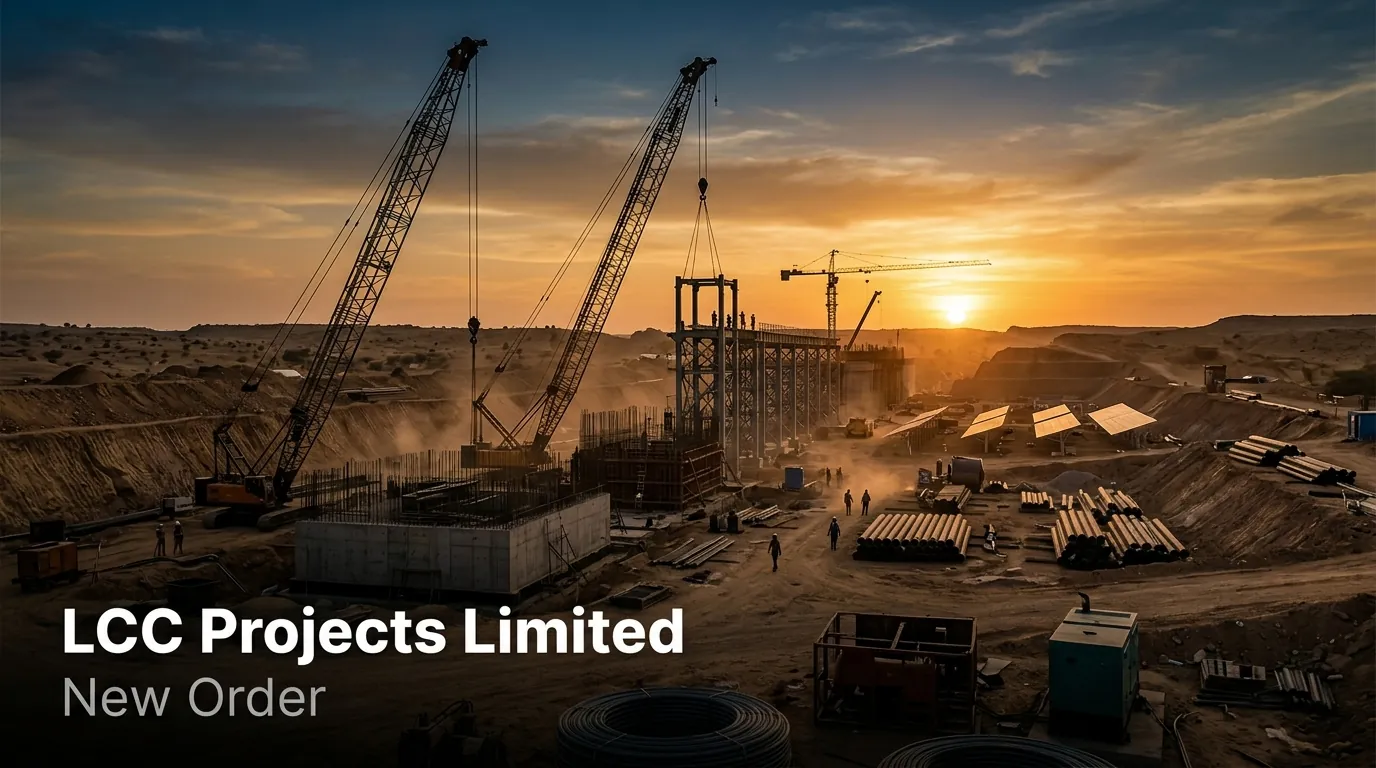 LCC Projects Emerges L-1 Bidder for ₹653.34 Crore Rajasthan Irrigation Project