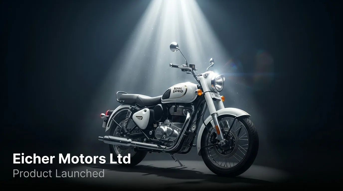 Eicher Motors Launches 2026 Royal Enfield Classic 350 Signature White at ₹2.24 Lakh