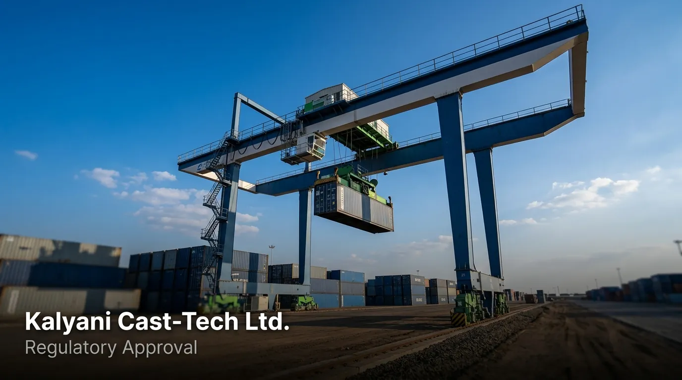 Kalyani Cast-Tech Receives CBIC Approval for Shivlakha Inland Container Depot in Kutch