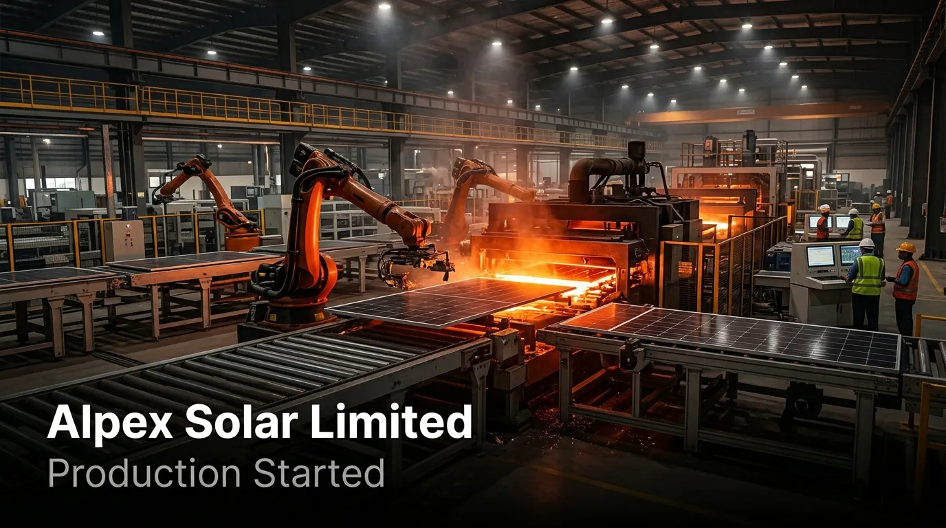 Alpex Solar Inaugurates 2.2 GW G12R TOPCon Solar Cell Plant in Uttar Pradesh