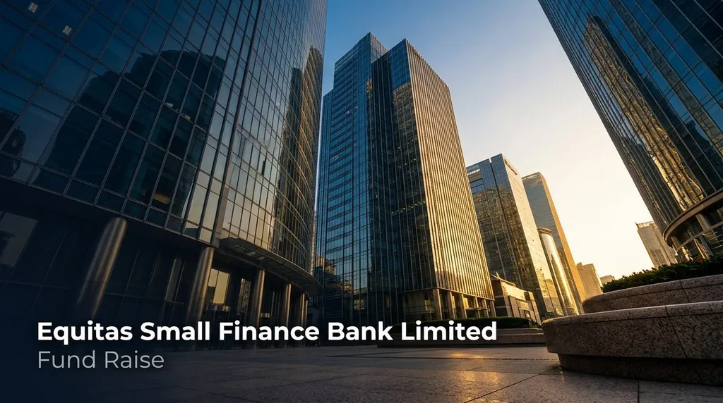 Equitas Small Finance Bank Board Approves Capital Raise of ₹1,750 Crore via QIP and NCDs