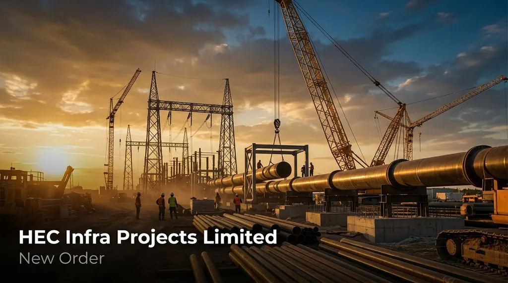 HEC Infra Projects Secures ₹48 Crore Work Order from Bharat Petroleum for Pipeline Project