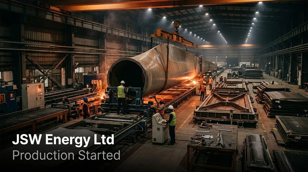JSW Energy Commissions 600 MW Wind Blade Plant in Gujarat for Vertical Integration