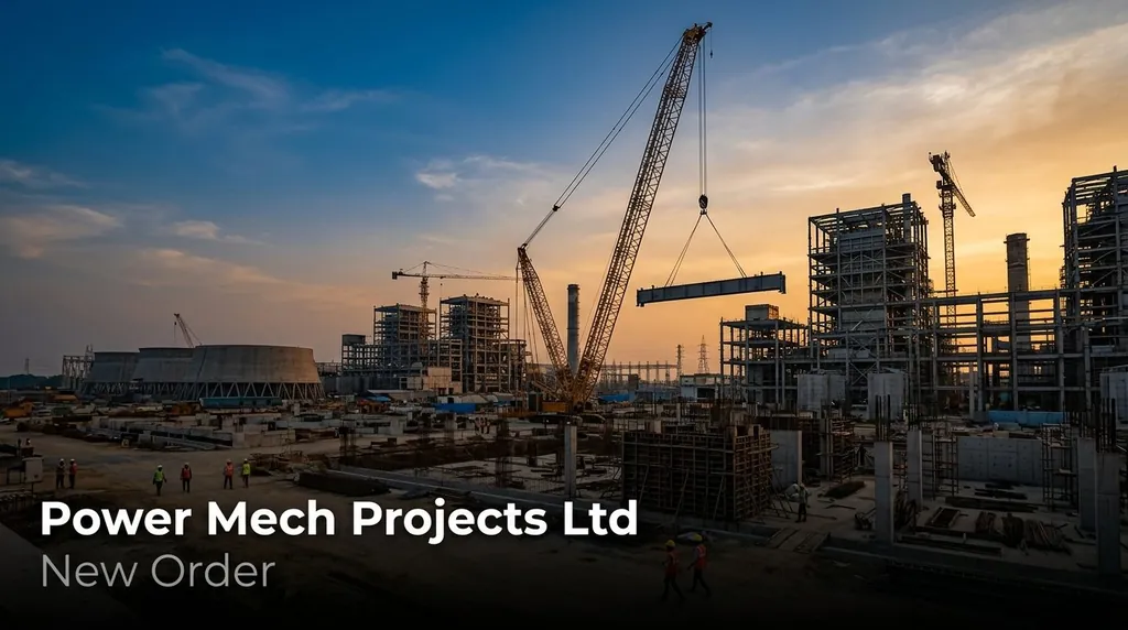 Power Mech Projects Secures ₹1,008.90 Crore Order from JSW Thermal Energy
