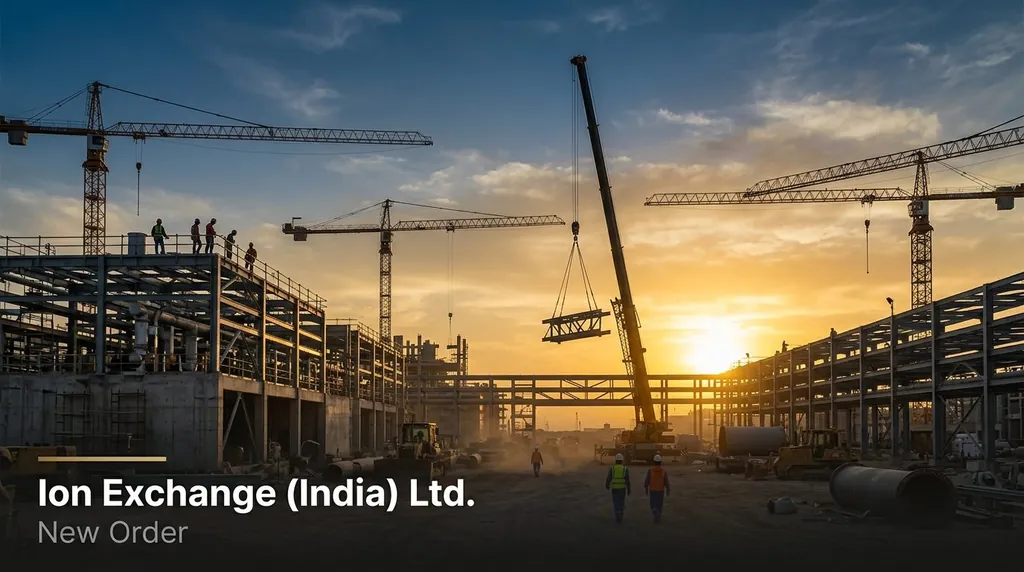 ION Exchange Secures ₹503 Crore International Contract from Hyundai Engineering & Construction