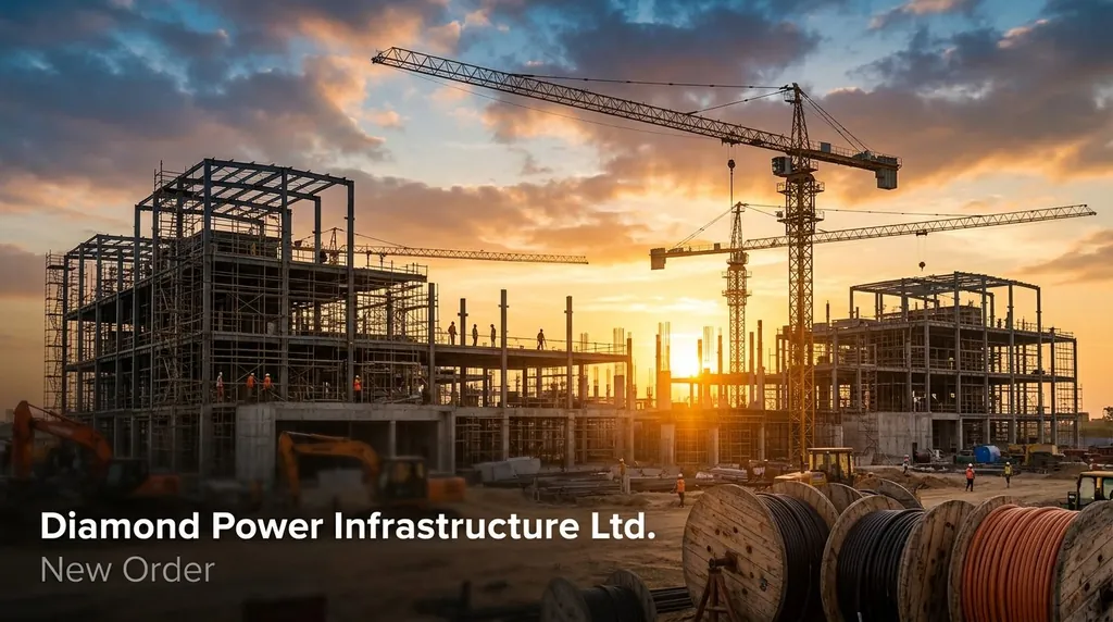 Diamond Power Infrastructure Secures ₹435.71 Cr Order for Hyderabad Data Center Projects