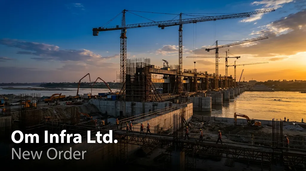 Om Infra Emerges as L1 Bidder for ₹568.98 Crore Chhattisgarh Water Resource Project